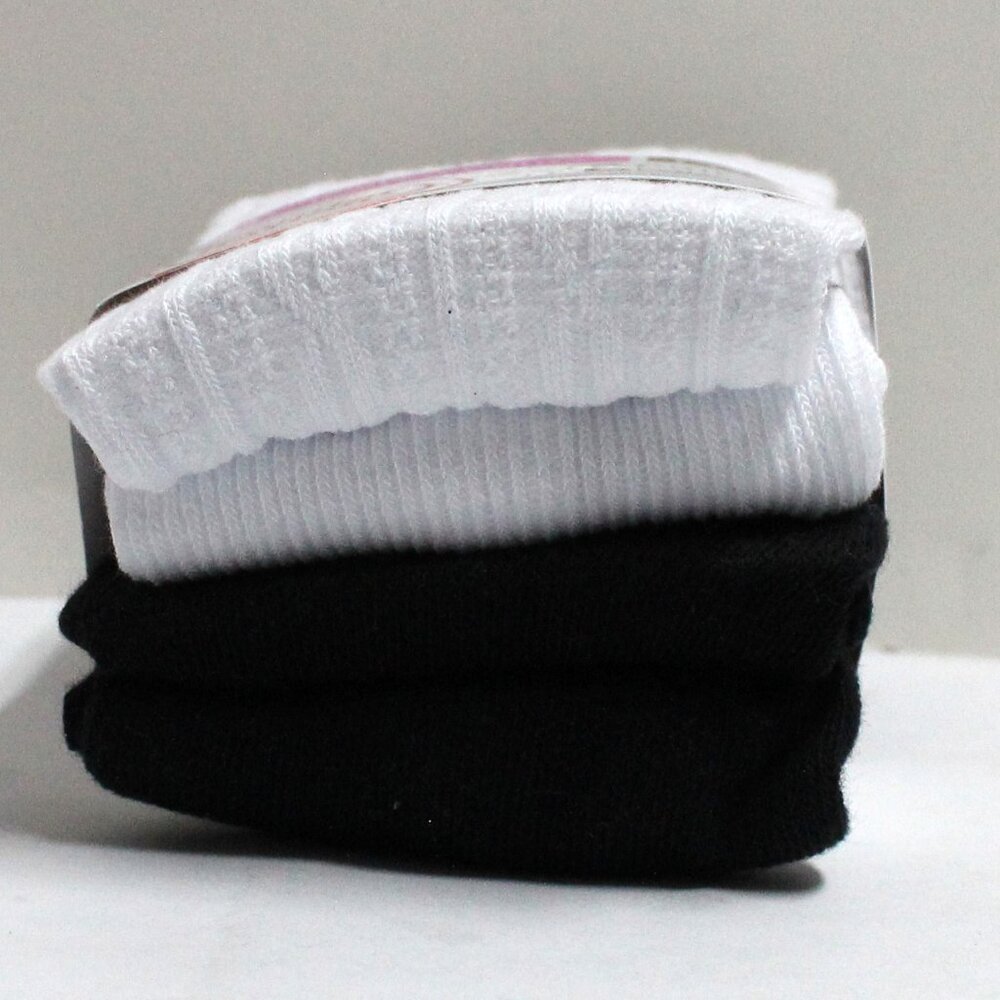 2 Pair Wonder Nation Girls Small 4-6 Heavyweight Footed Tights 1 White 1 Black - Picture 4 of 7
